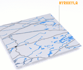 3d view of Hyrkkylä