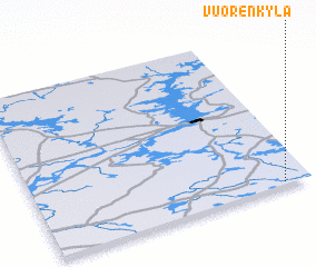 3d view of Vuorenkylä