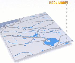 3d view of Paalijärvi