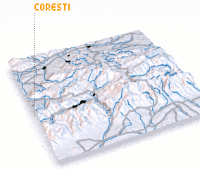 3d view of Coreşti