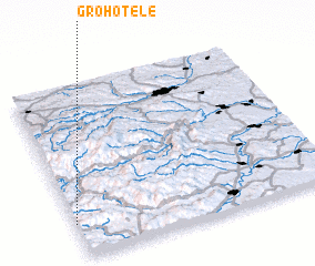 3d view of Grohoţele
