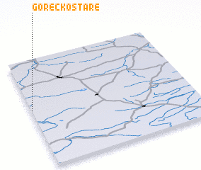 3d view of Górecko Stare