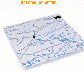 3d view of Kolonia Jasionowo