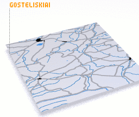 3d view of Gosteliškiai