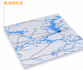 3d view of Alaskylä