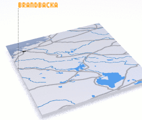 3d view of Brändbacka