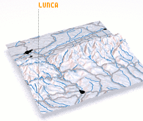 3d view of Lunca