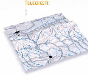 3d view of Telecheşti