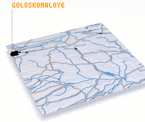 3d view of Golosko-Maloye