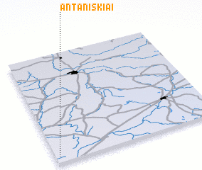 3d view of Antaniškiai