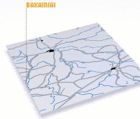 3d view of Bakainiai