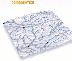 3d view of Poiana Botizii