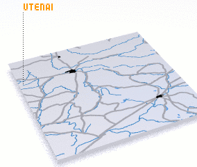 3d view of Utėnai