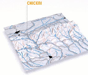 3d view of Chiceni