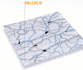 3d view of Bălcaciu