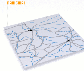 3d view of Nakiškiai