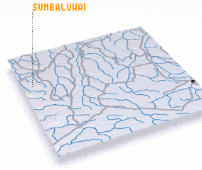 3d view of Sumba-Luwai
