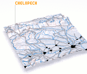 3d view of Chelopech