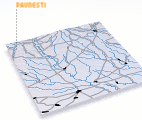 3d view of Păuneşti