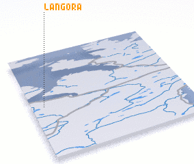 3d view of Langøra
