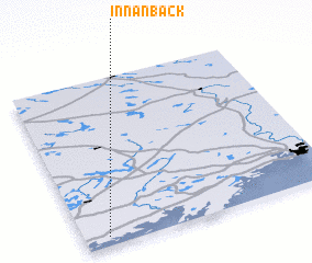 3d view of Innanbäck