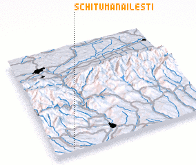 3d view of Schitu-Mănăileşti