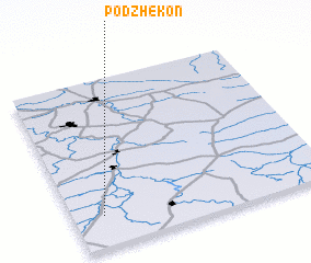 3d view of Pod Zhekon