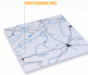 3d view of Nudyzhe-Melʼniki