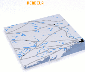 3d view of Vendelä