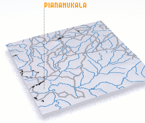 3d view of Piana-Mukala