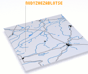 3d view of Nudyzhe-Zablotse