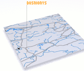 3d view of Dušnionys