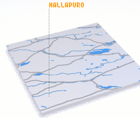3d view of Hallapuro
