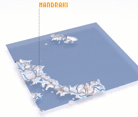 3d view of Mandráki