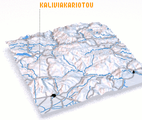 3d view of Kalívia Kariótou