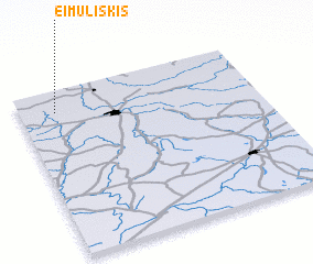 3d view of Eimuliškis