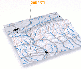 3d view of Popeşti