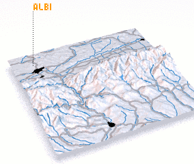 3d view of Albi