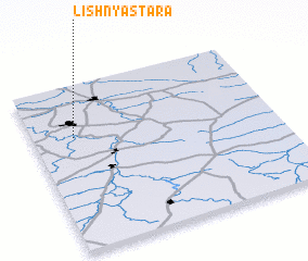 3d view of Lishnya Stara