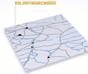 3d view of Koloniya Karchunek