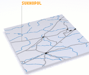 3d view of Sukhopolʼ