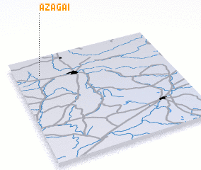 3d view of Ažagai