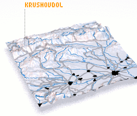 3d view of Krushov Dol