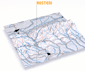 3d view of Moşteni