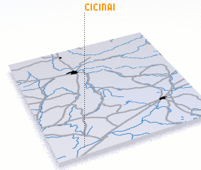 3d view of Čičinai