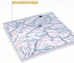 3d view of Broshniv-Osada