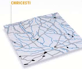 3d view of Chiriceşti