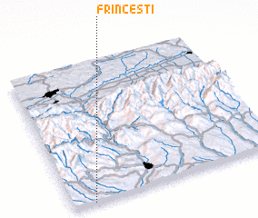 3d view of Frînceşti