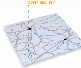 3d view of Preišiogalėlė