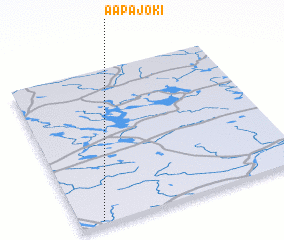 3d view of Aapajoki